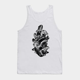 Mashroom heart Tank Top